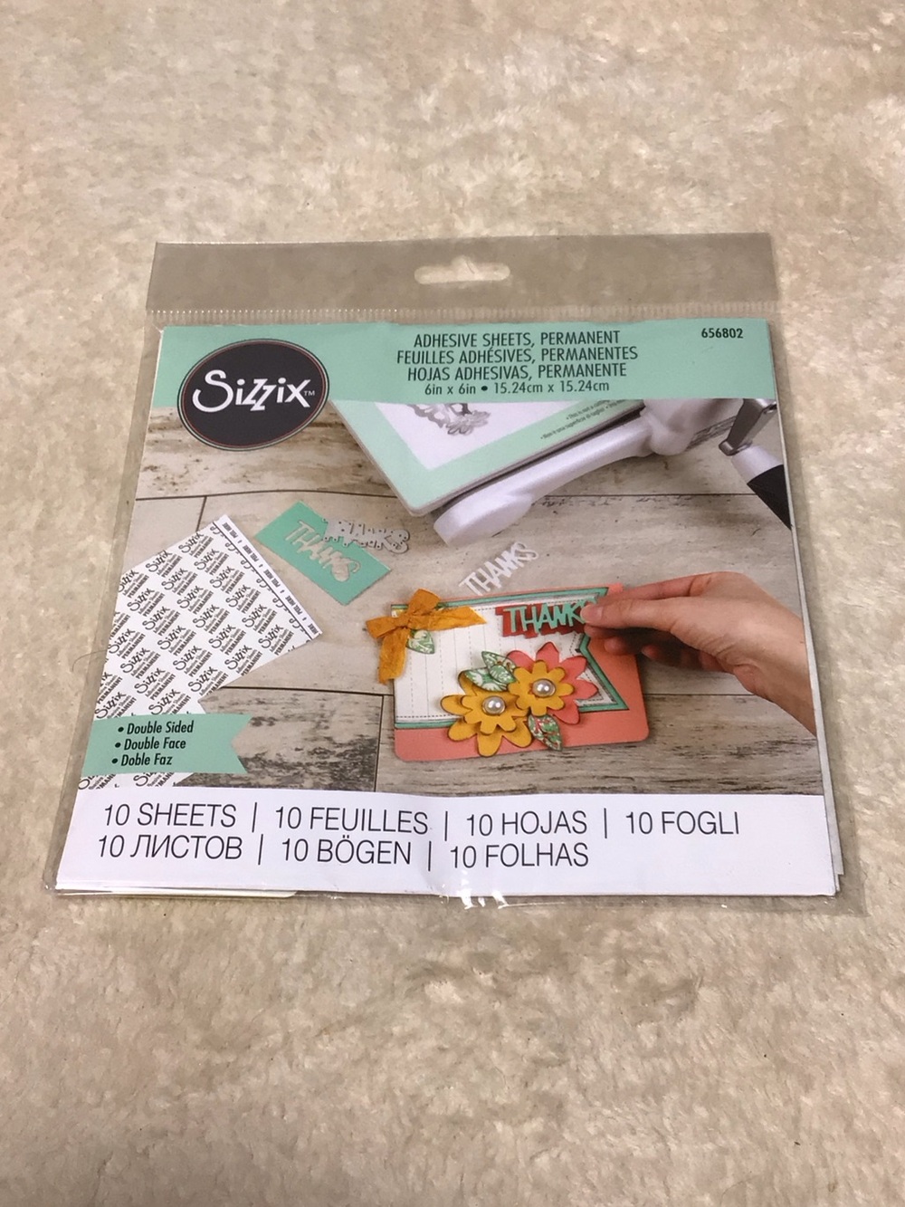 Sizzix Adhesive Sheets Pack